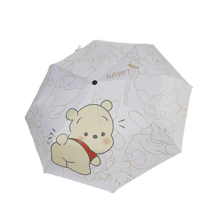 Women Folding Umbrella Bowlift