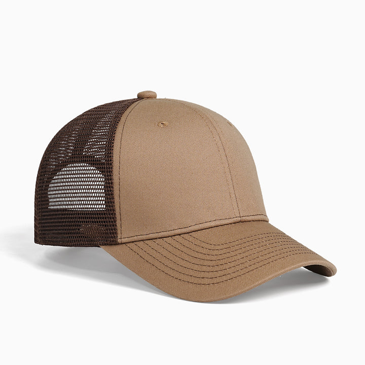Unisex Trucker Cap with breathable mesh Bowlift