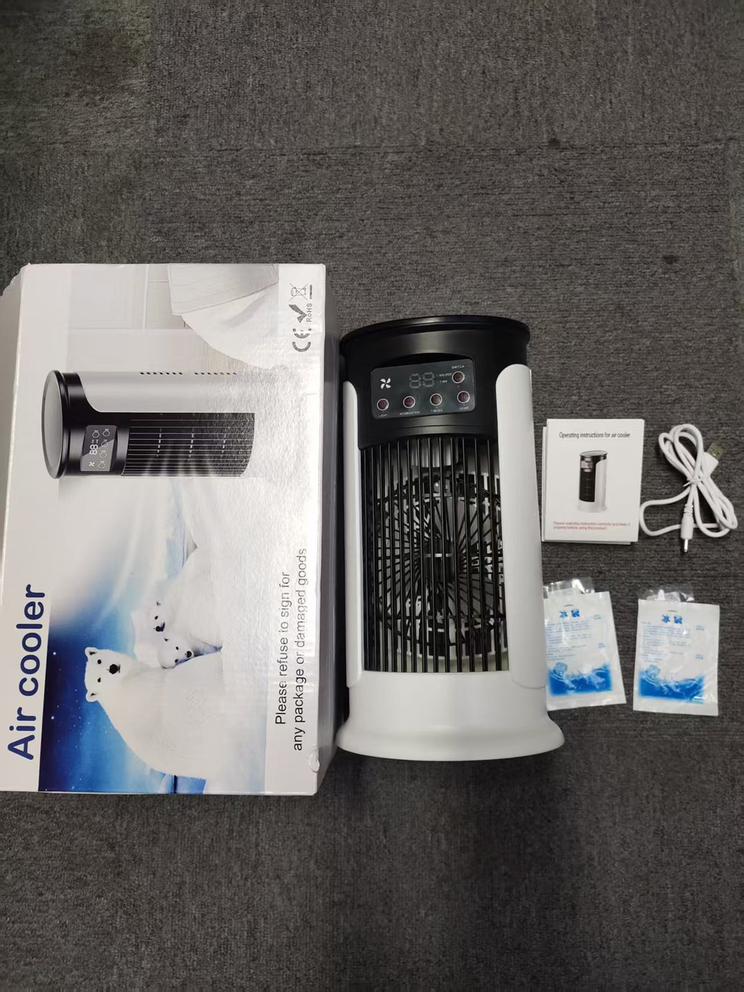 Portable Mini Air Cooler Bowlift