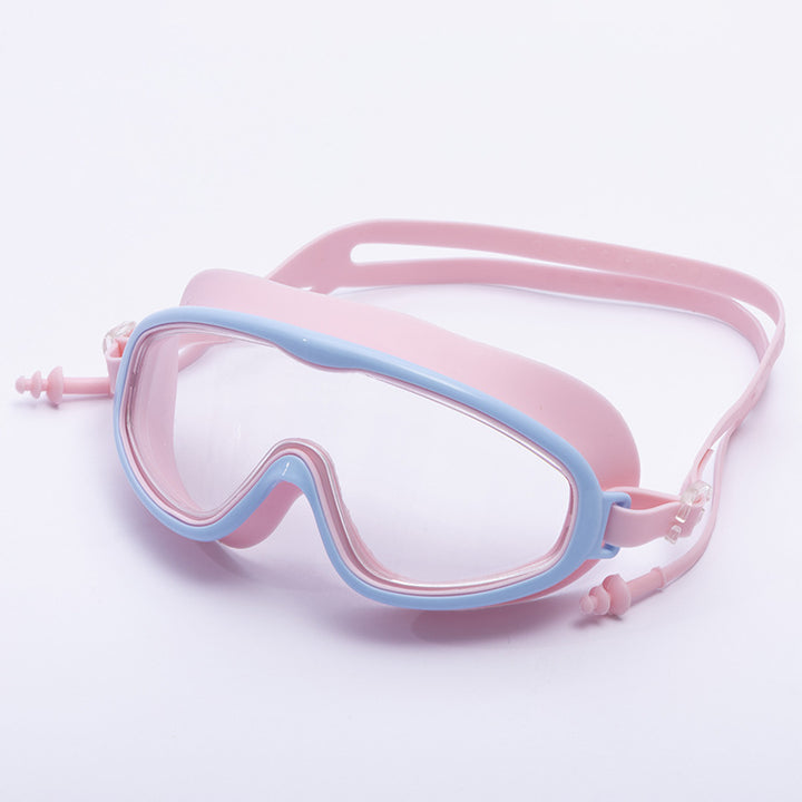 High-performance swimming mask with extensive field of vision Bowlift