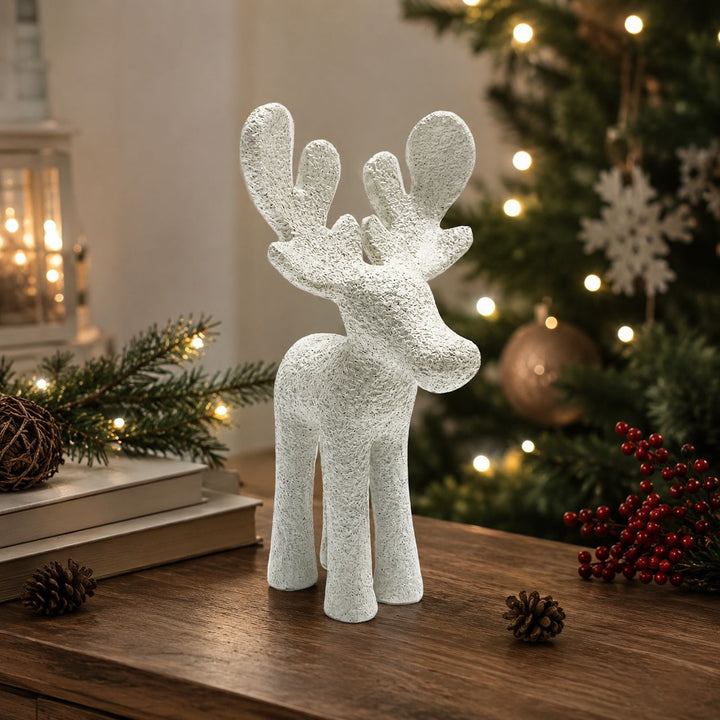 Stylish Reindeer Sculpture Bowlift