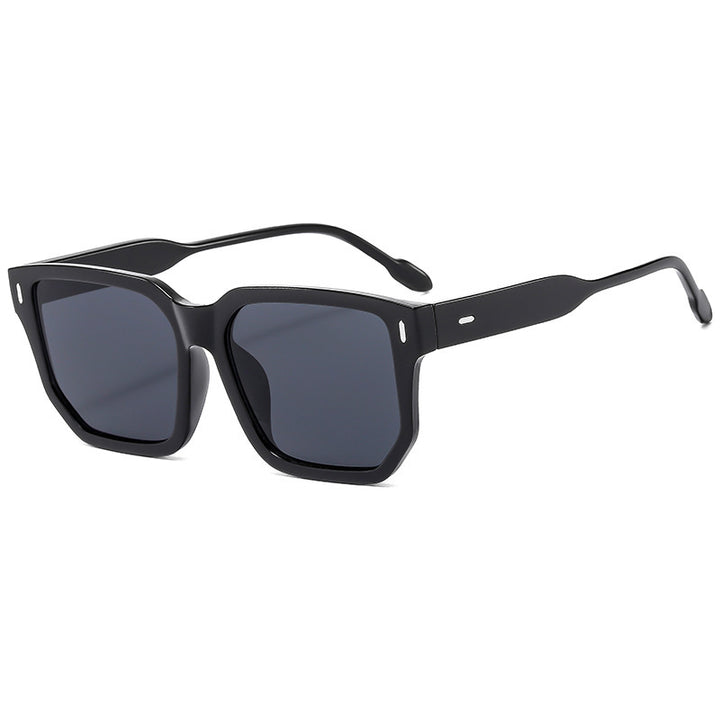 Ladies Square Sunglasses with Modern, Frameless Design Bowlift