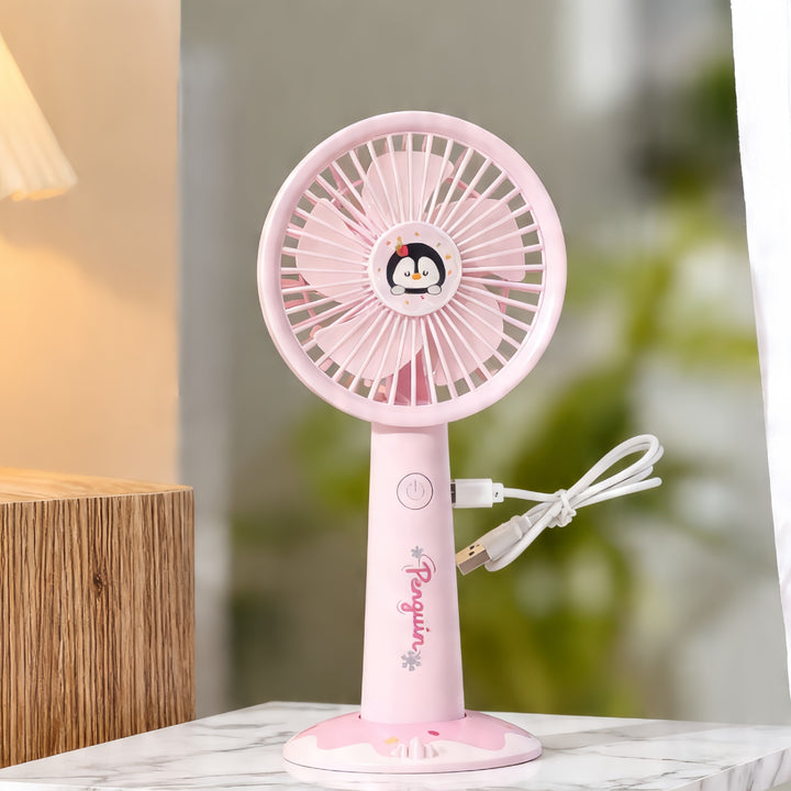 Women's portable USB table fan Bowlift