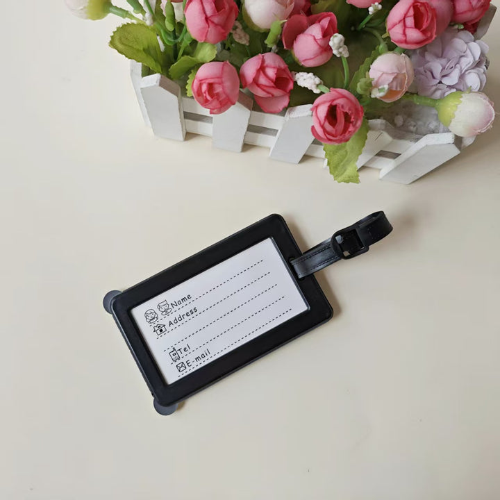 Unisex Travel-Themed Luggage Identifier Bowlift