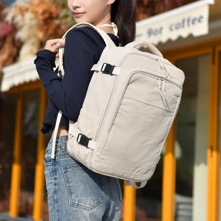 Versatile All-Weather Travel Backpack Bowlift