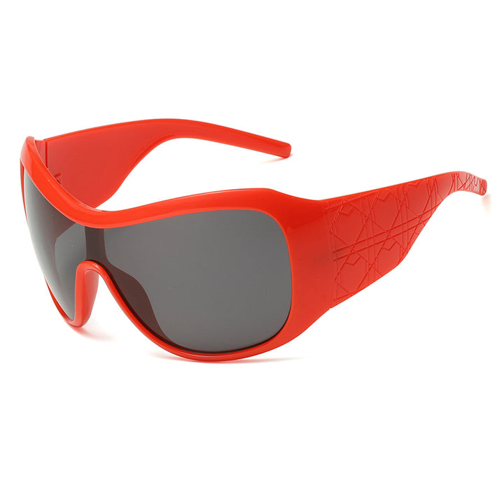 Men's Sporty Wraparound Sunglasses Bowlift