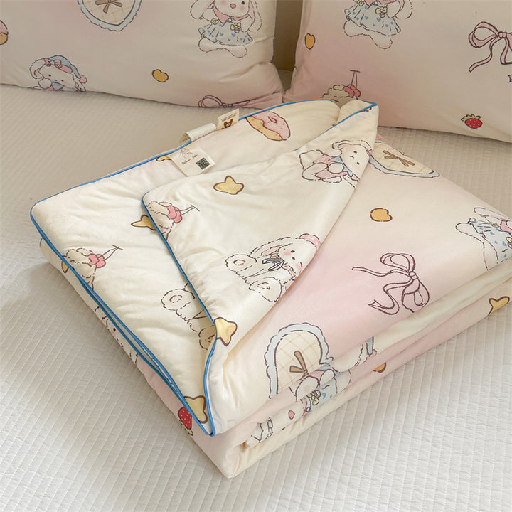 Ladies cuddle blanket with animal motifs Bowlift