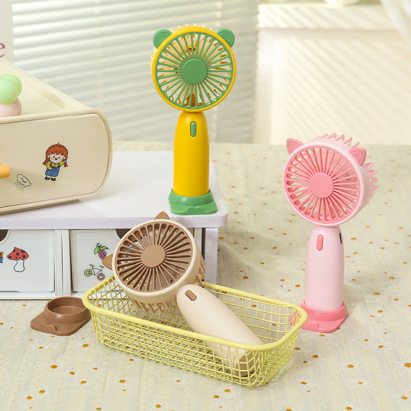 Portable Mini Fan with Cute Animal Design Bowlift