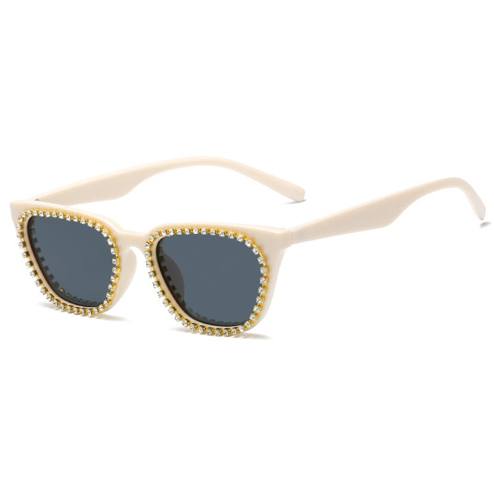 Women's sunglasses with glamorous rhinestone frame Bowlift