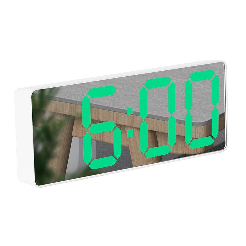 Digital Alarm Clock with Large LED Display Bowlift