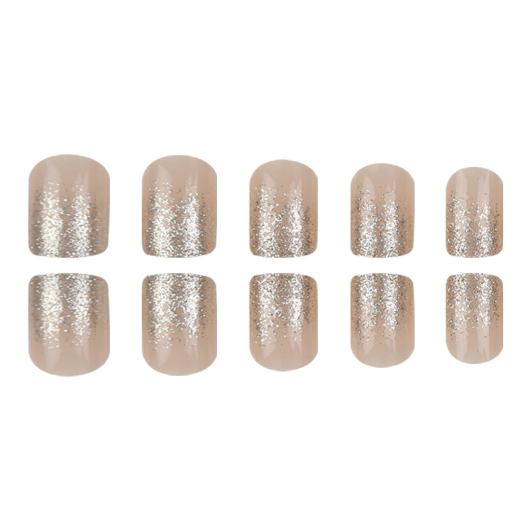 Glitter Ombre Press-On Nails Bowlift