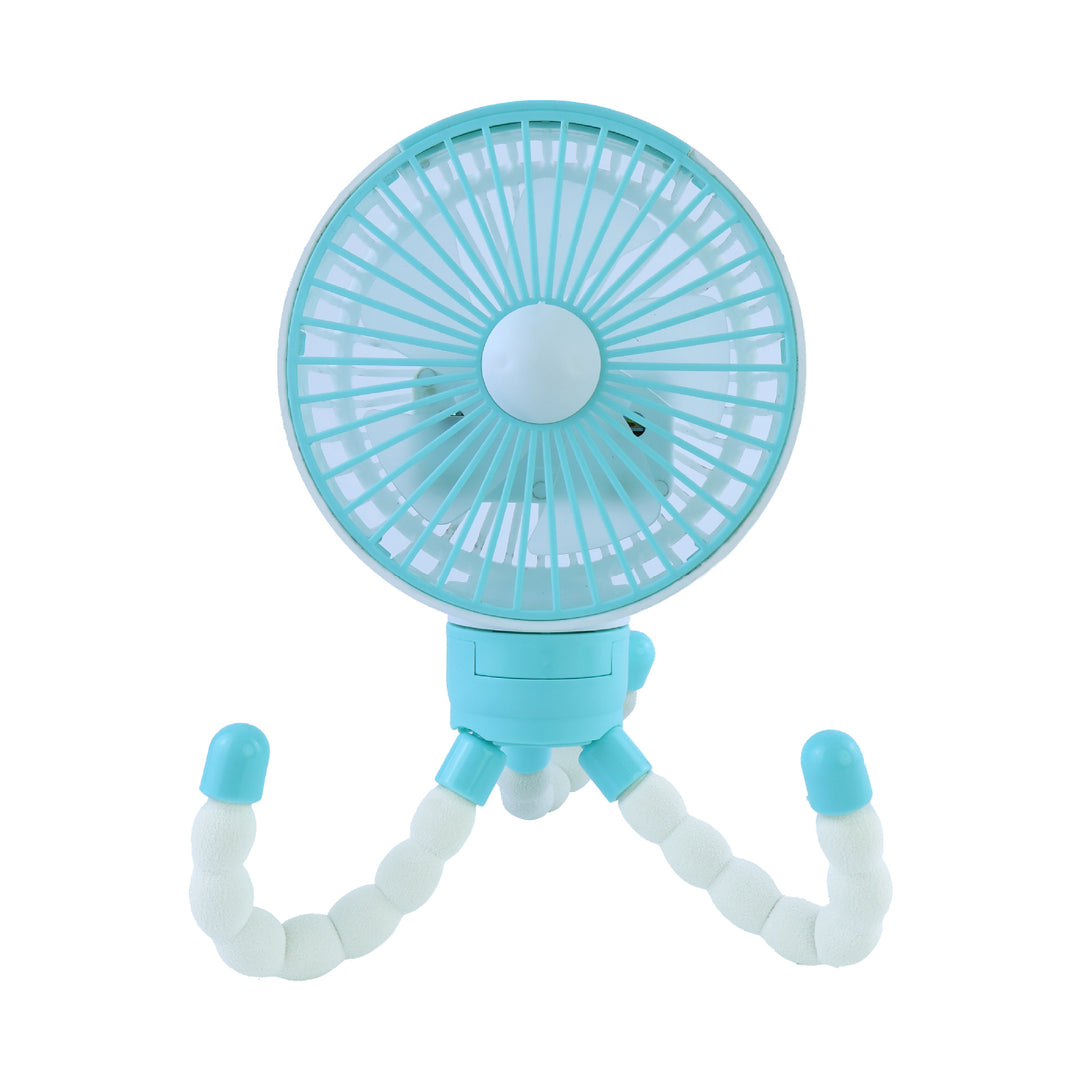 Women's Portable Flexi- Hand Fan with Flexible Stand Bowlift