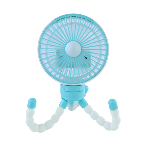 Women's Portable Flexi- Hand Fan with Flexible Stand Bowlift