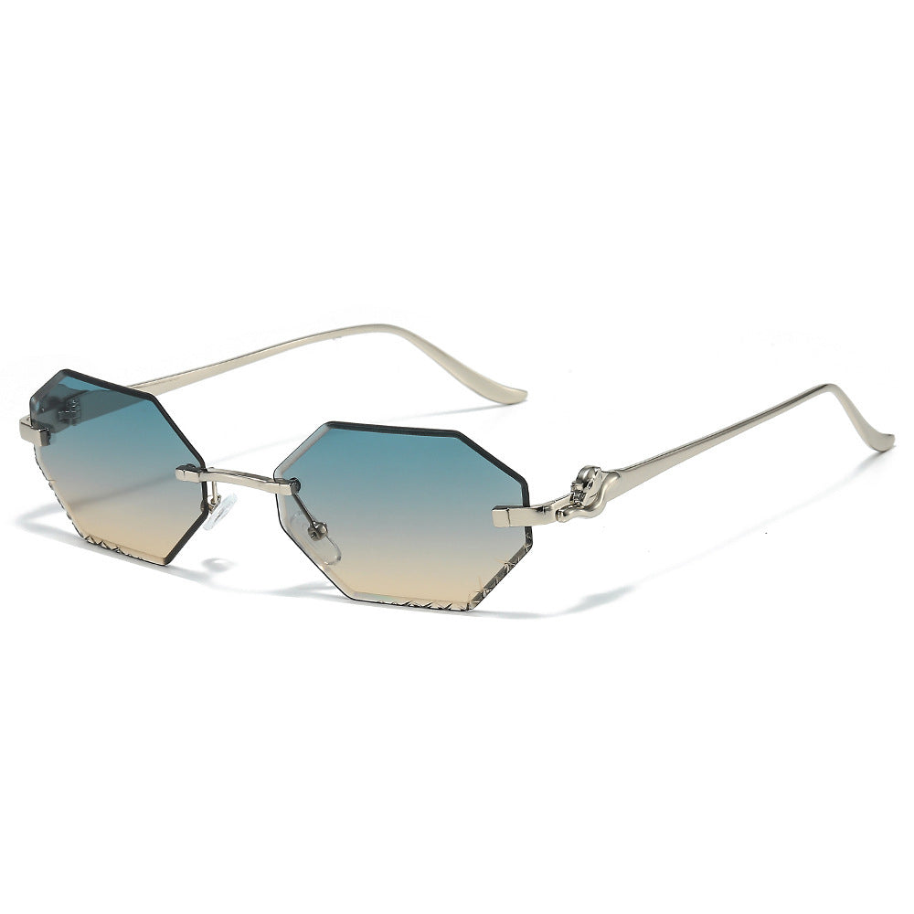 Fashion-Forward Angular Sunglasses Bowlift