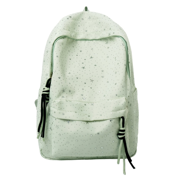 Star-Embellished Lightweight Backpack Bowlift