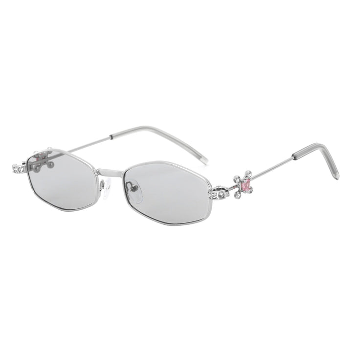 Women's Designer Sunglasses with Elegant Decorative Frame Bowlift