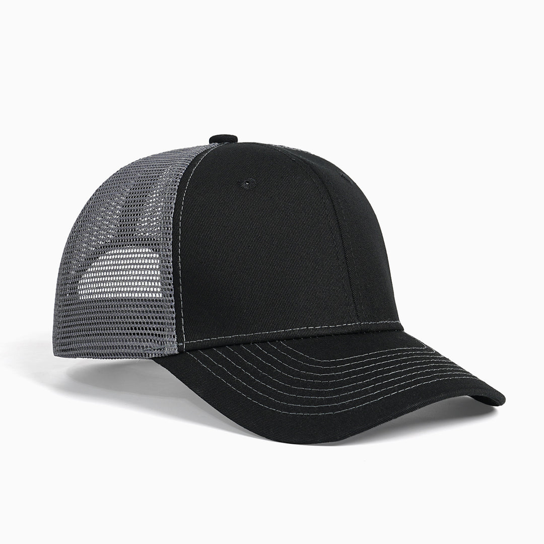Unisex Trucker Cap with breathable mesh Bowlift