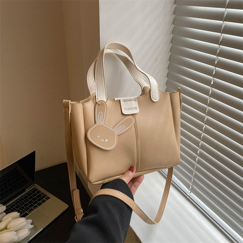 Structured Faux Leather Handbag Bowlift