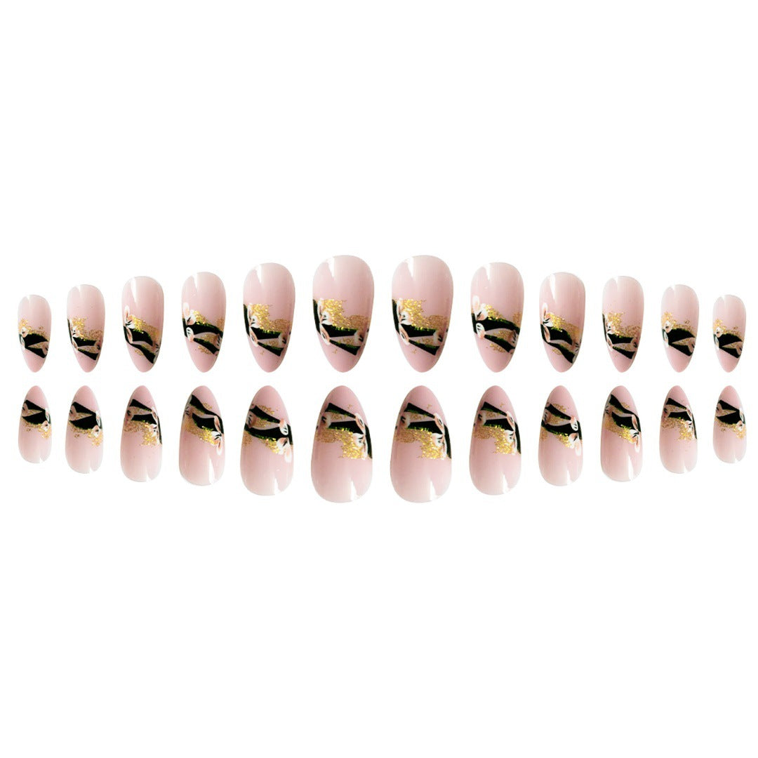 Elegant Floral Nail Art Extensions Bowlift 1787913882