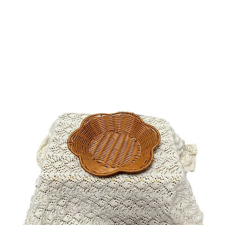 Decorative Woven Serving Tray Bowlift