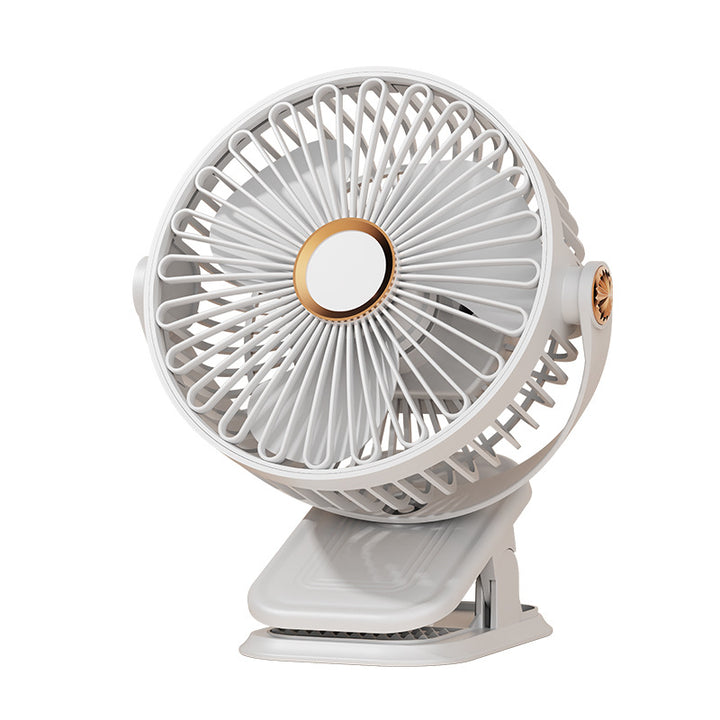 Unisex Double Turbine Table Fan Bowlift