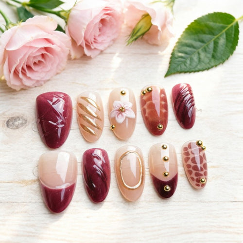 Glossy Artificial Nails Bowlift