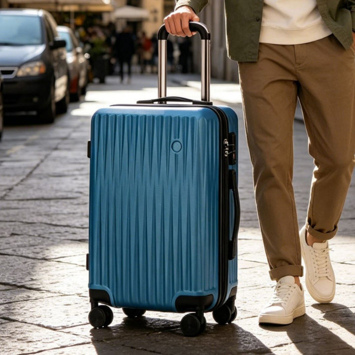 Unisex Lightweight Hard Shell Cabin Suitcase Bowlift