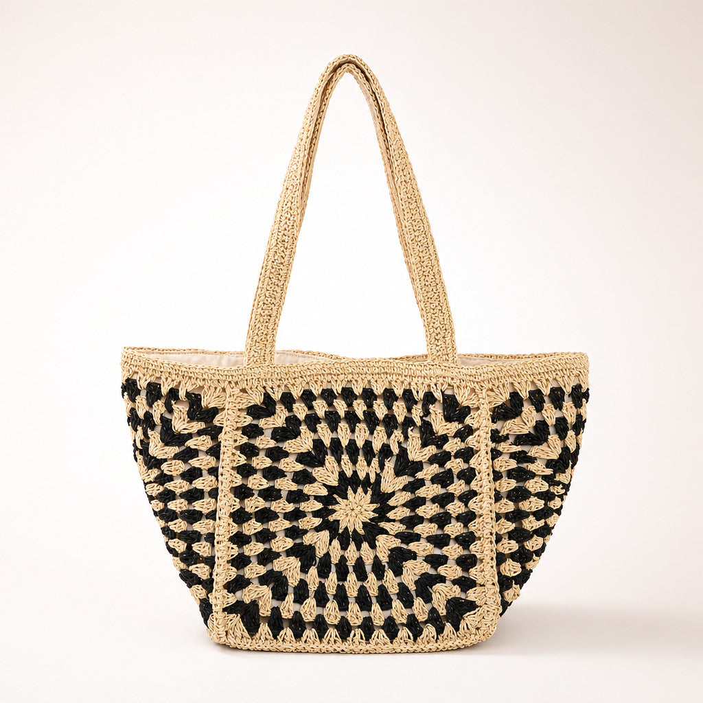 Hand-knotted cotton tote bag Bowlift