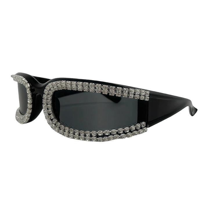 Women's fashionable and glamorous oversized sunglasses Bowlift