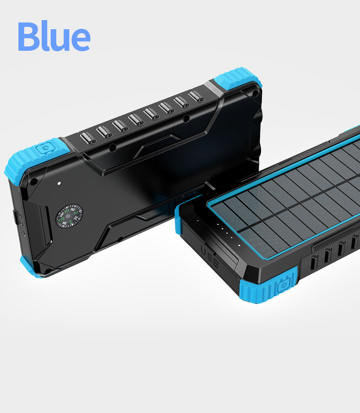 Solar Powerbank with Multiple USB Ports by Bowlift