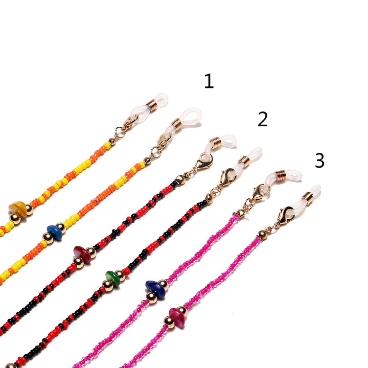 Decorative Beaded Eyewear Chain Bowlift