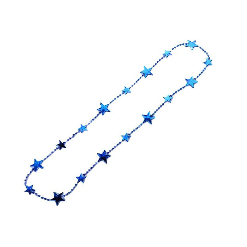 Unisex decorative star bead garland for party and event decoration Bowlift