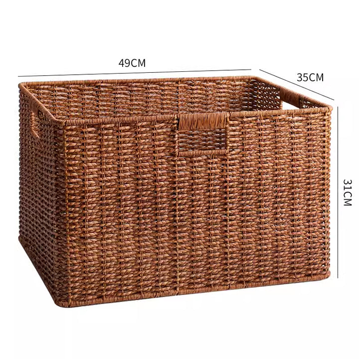Natural Woven Storage Bin Bowlift