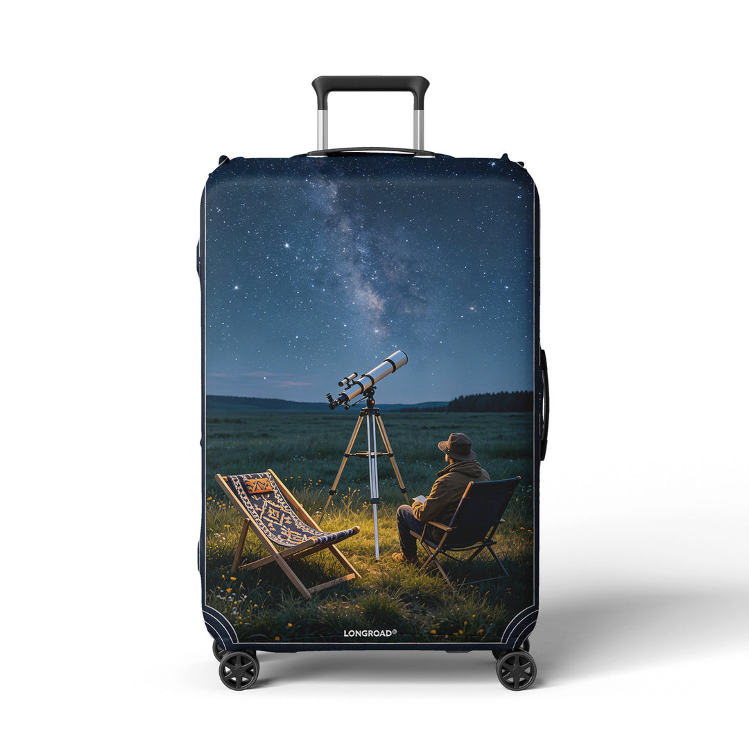 Women's suitcase cover with beach motif Bowlift
