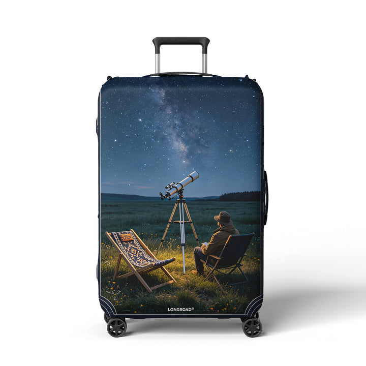 Women's suitcase cover with beach motif Bowlift