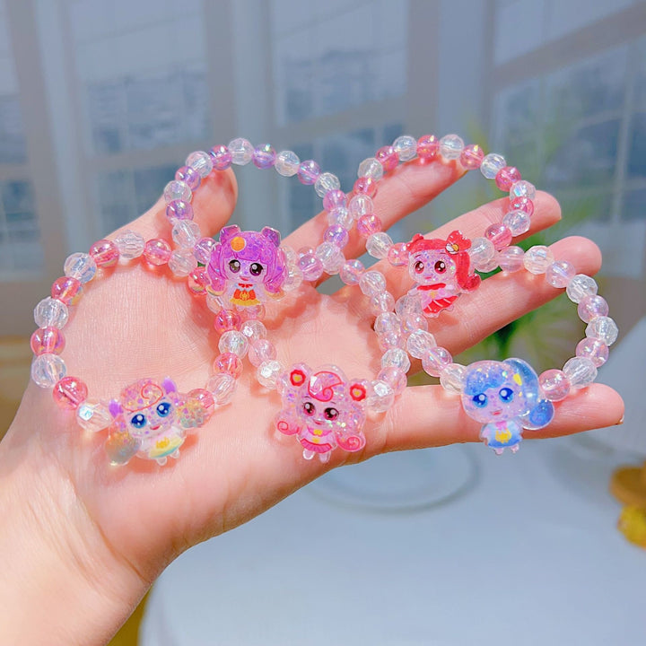Playful bracelet with cartoon charms Bowlift