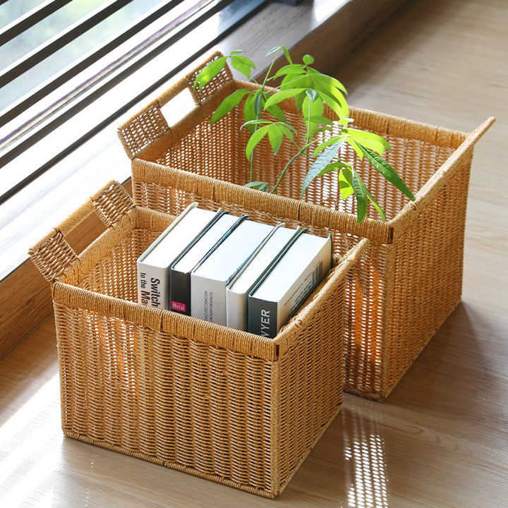 Unisex Versatile Storage Basket with Practical Handling Bowlift
