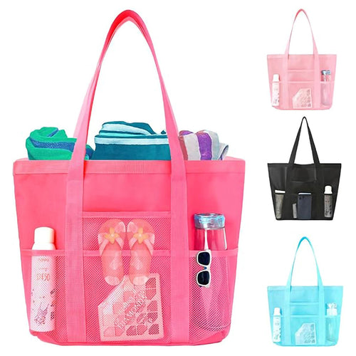 Padded shopping bag with side mesh pockets Bowlift