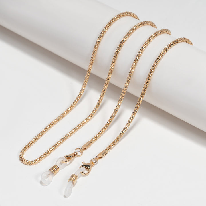 Elegant Silver-Plated Eyewear Chain Bowlift