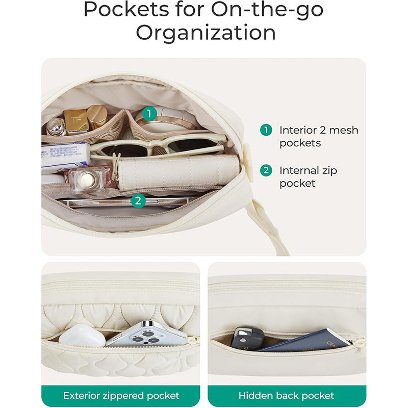Padded shoulder bag with adjustable shoulder strap Bowlift