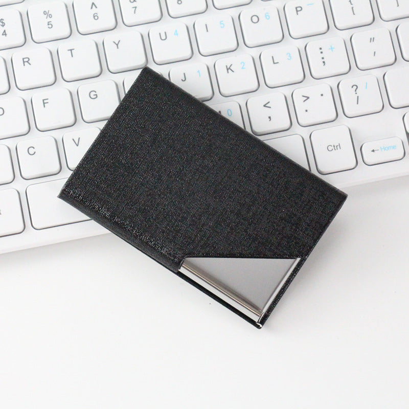 Premium Textured Business Card Wallet