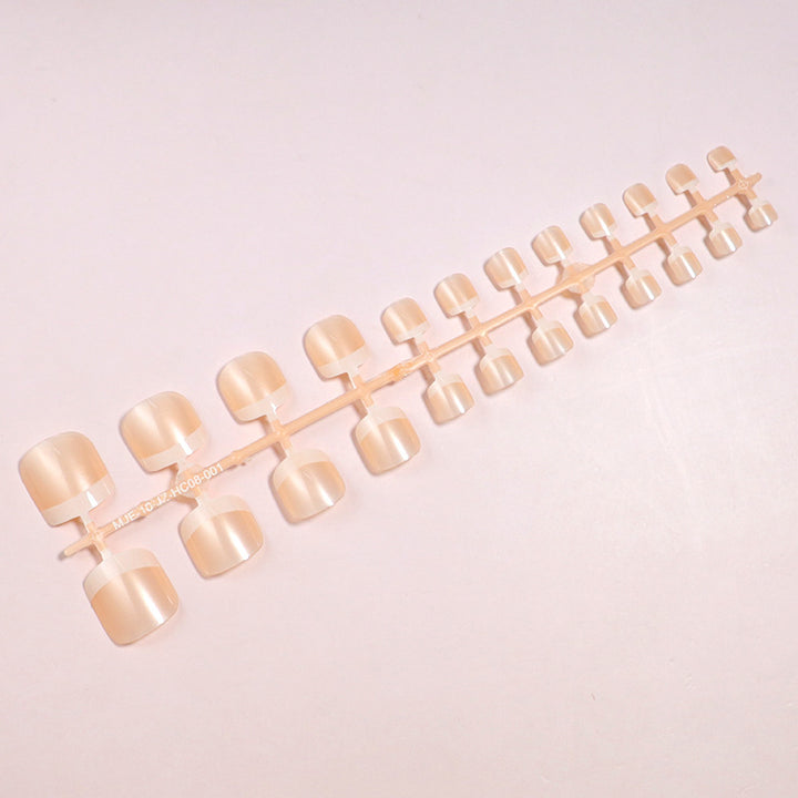 Premium Glossy Press-On Toe Nails Bowlift