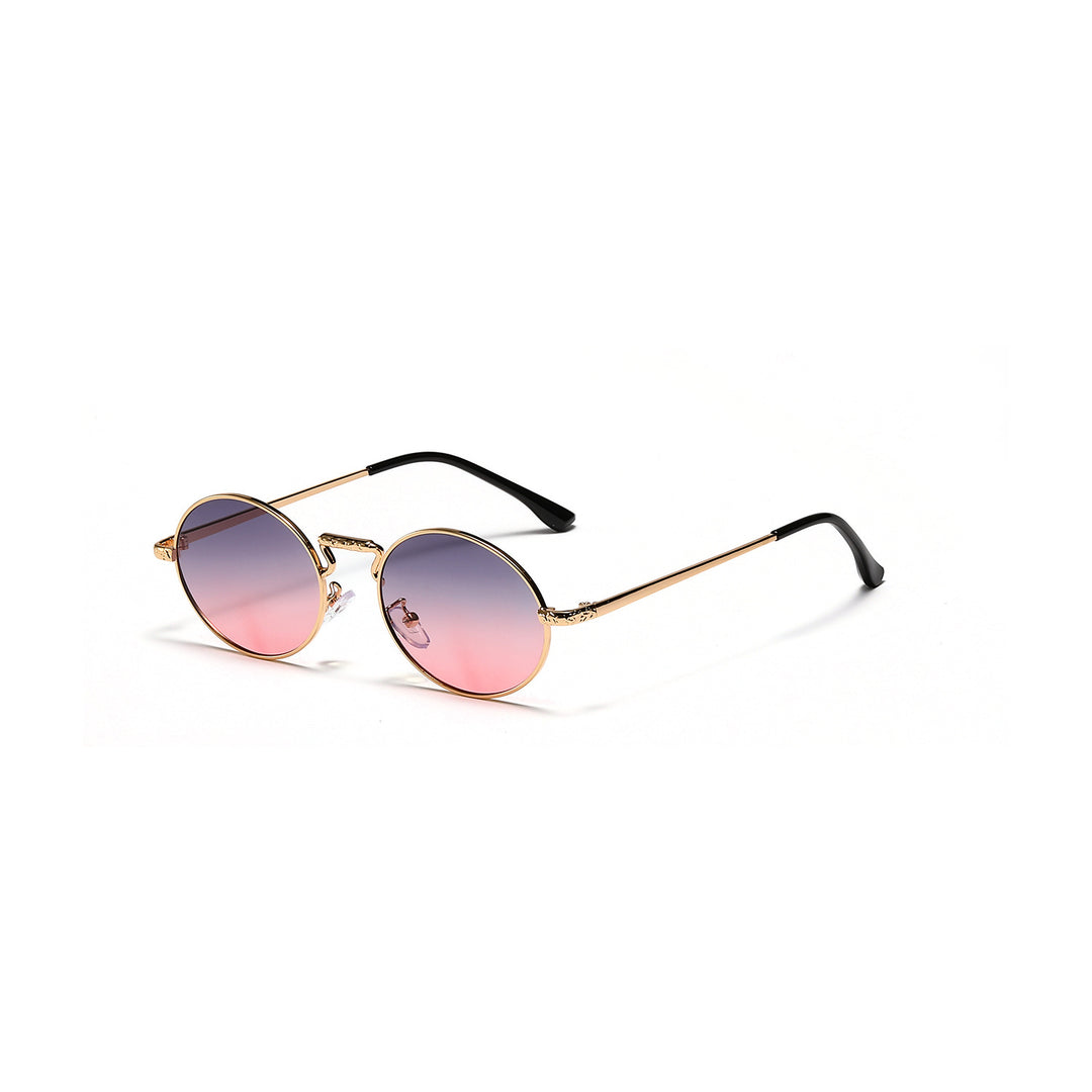 Ladies round fashionable sunglasses Bowlift
