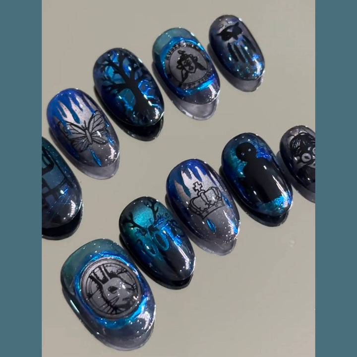 Artistic Ombre Glitter Nail Art Set Bowlift