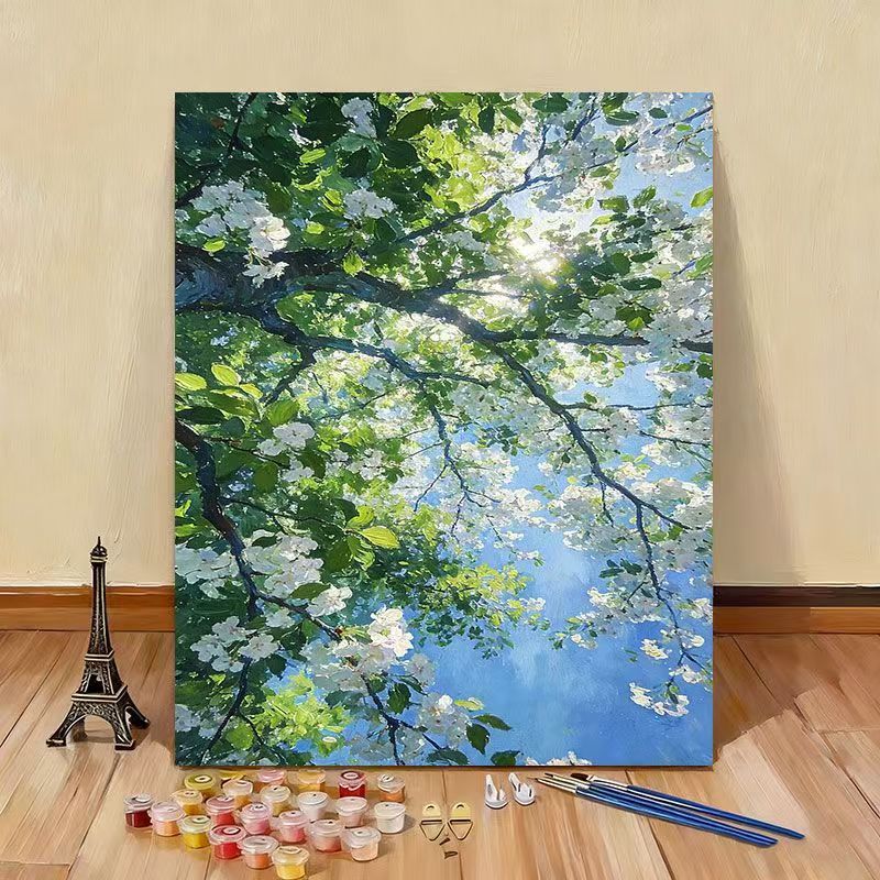 Artistic Paint by Numbers Canvas Kit Bowlift