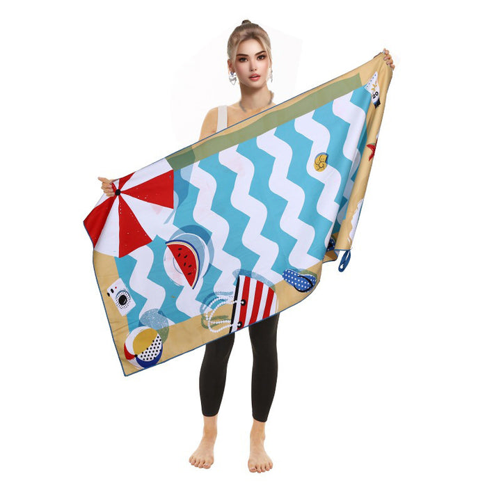 Ladies Beach Towel Bowlift