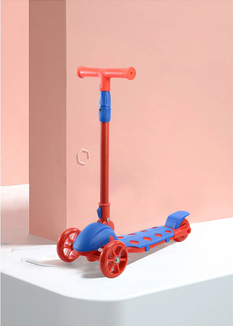 Adjustable Lean-to-Steer Scooter Bowlift