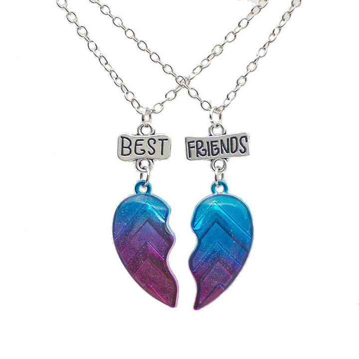 Friendship Heart Pendant Necklace Bowlift