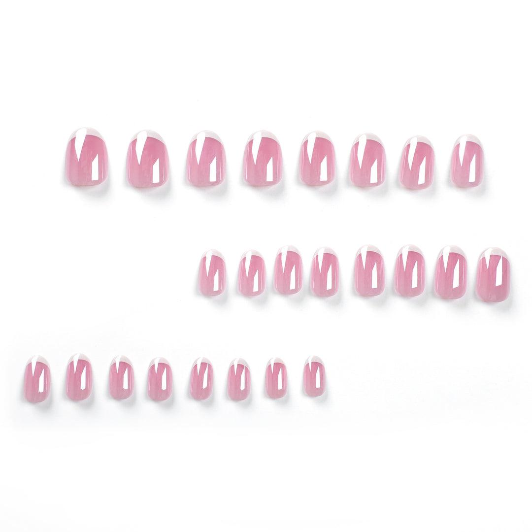 Exclusive Nail Art with Elegant French Tip Bowlift