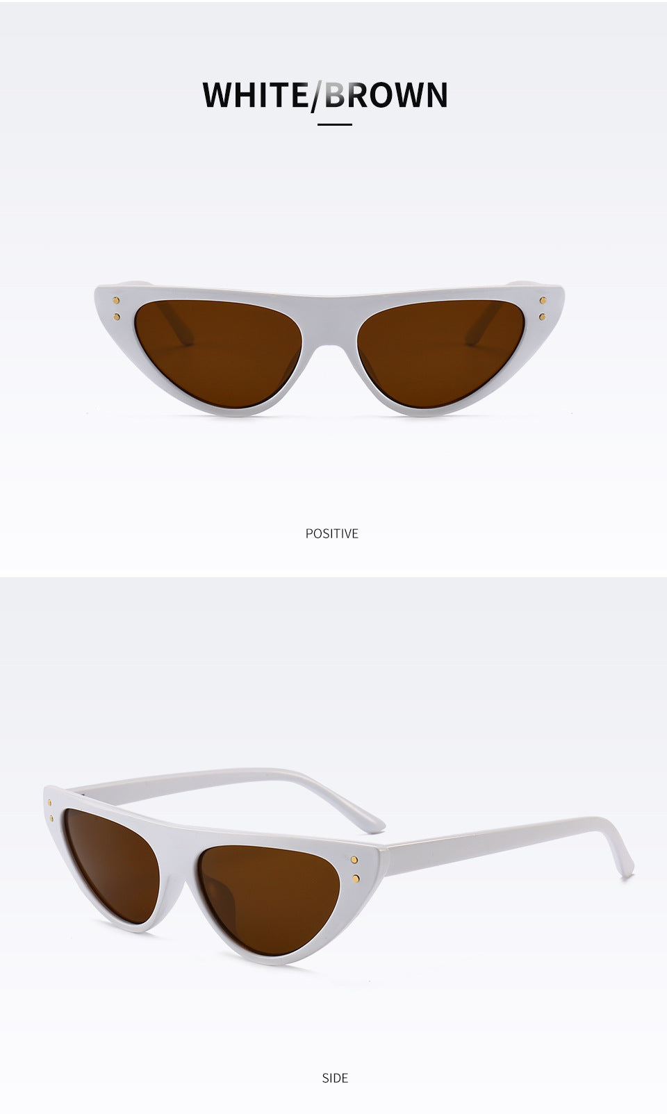 Chic Cat-Eye Sunglasses with Elevated Design Bowlift